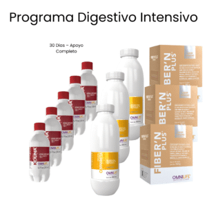 programa digestivo intensivo 30 días con fiber aloe y kolina